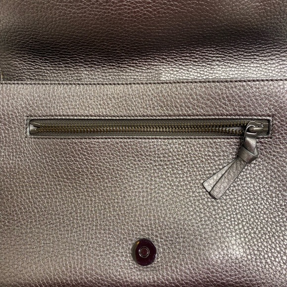 Tory Burch Silver Metallic Crossbody - Picture 12 of 12